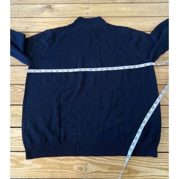 Dress Barn Mock Neck Sweater Size 14/16 Women’s Black Pullover - Picture 7 of 8